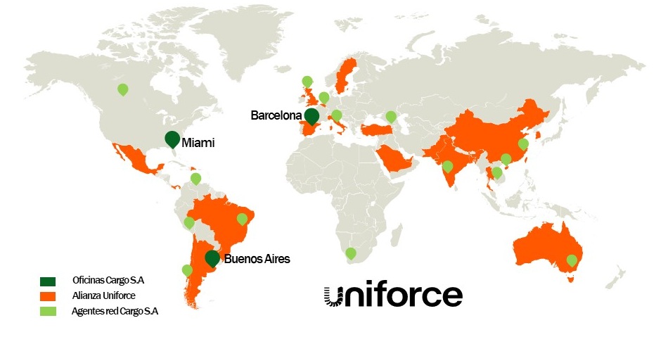 Cobertura global de Uniforce